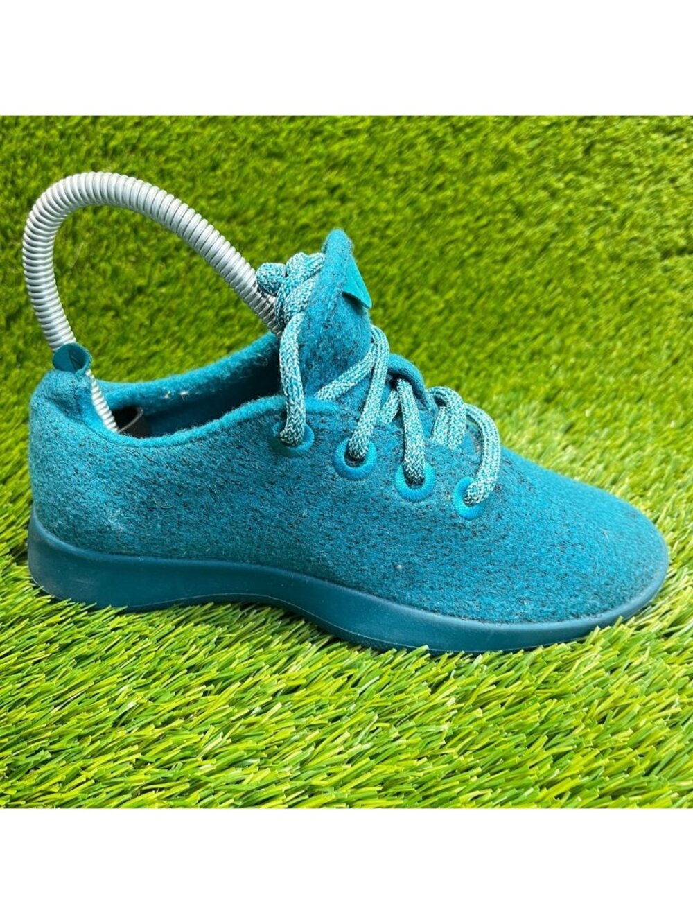 Allbirds Wool Runners Womens Size 5 Tuke Teal Running Walking Shoes Sneakers